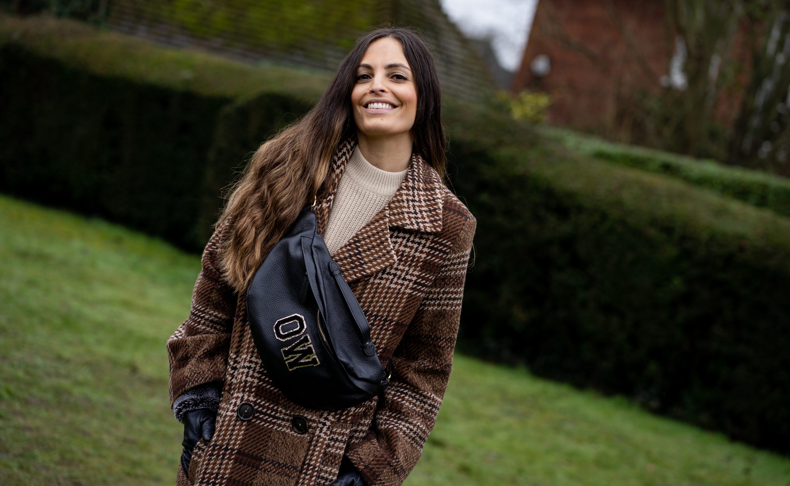 A woman presenting a property market review