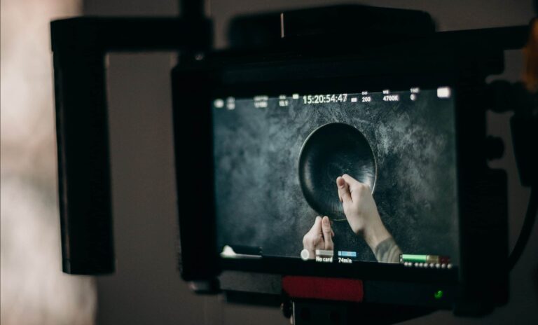 Filming product video
